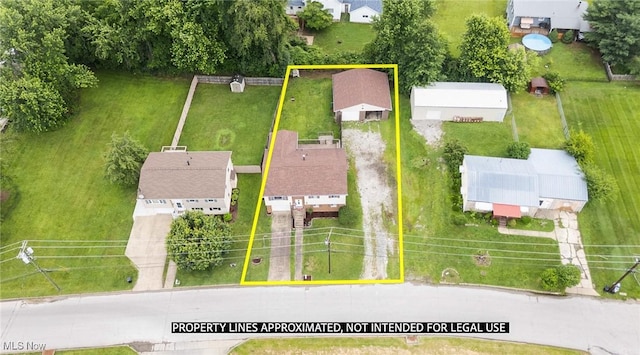 1902 26th Ave, Parkersburg, WV 26101 - aerial overview of property's location featuring property parcel outlined
