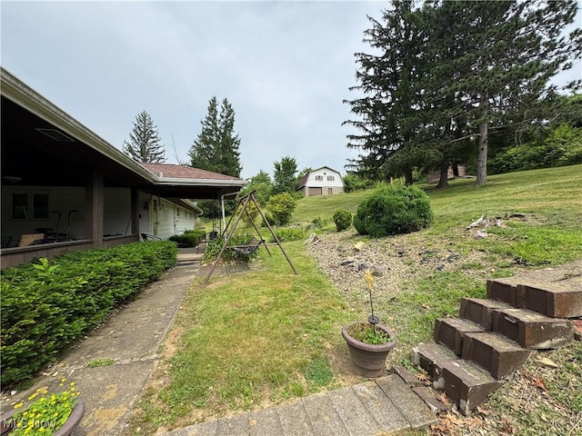 1281 Township Road 129, Adena, OH 43901 - view of green lawn