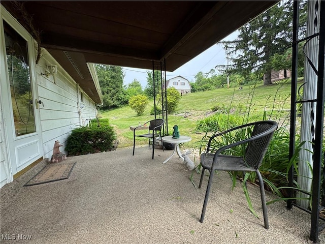 1281 Township Road 129, Adena, OH 43901 - view of patio / terrace
