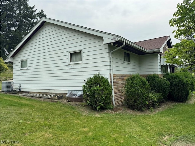 1281 Township Road 129, Adena, OH 43901 - view of home's exterior with a yard