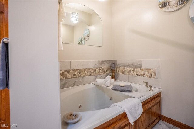 5507 13th Ave, Vienna, WV 26105 - full bath with a whirlpool tub