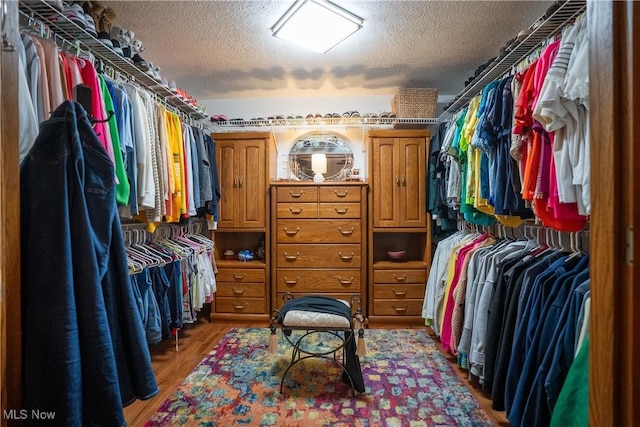 5507 13th Ave, Vienna, WV 26105 - walk in closet featuring light wood-style flooring
