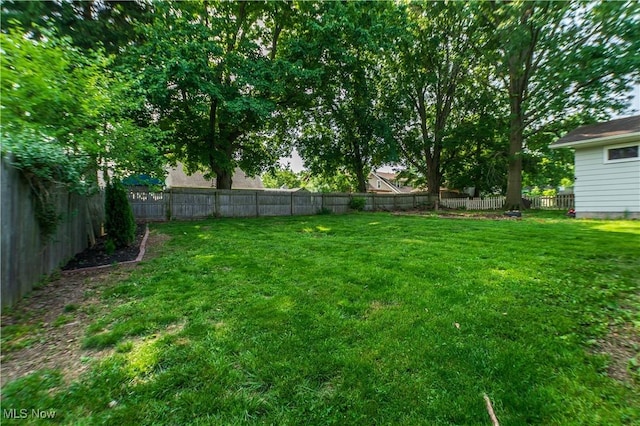 1399 Neptune Ave, Akron, OH 44301 - view of fenced backyard
