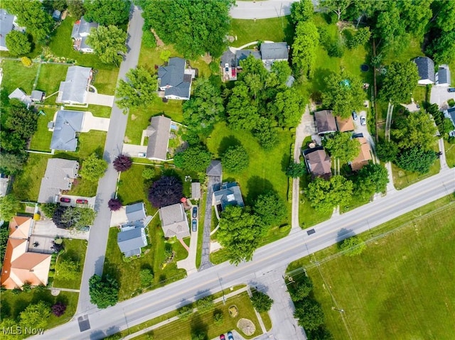 1237 Center St, Ashland, OH 44805 - aerial perspective of suburban area