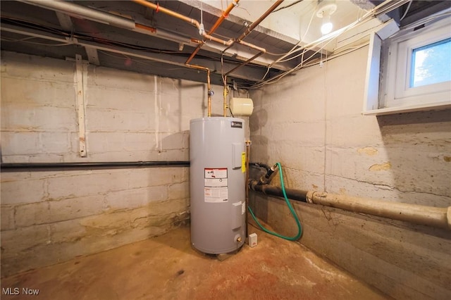 1237 Center St, Ashland, OH 44805 - basement with water heater