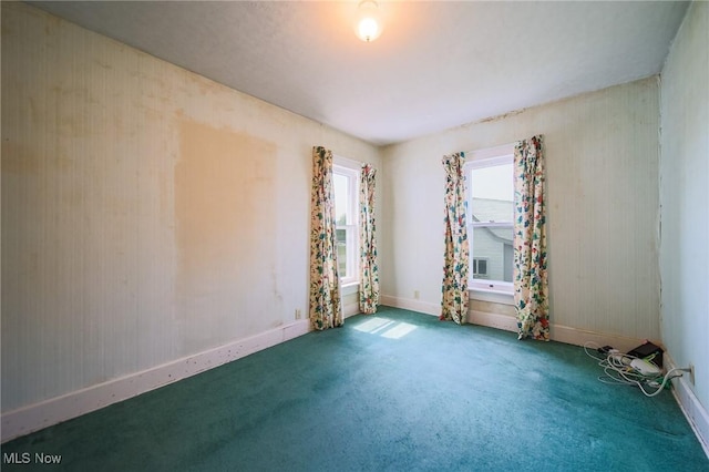1237 Center St, Ashland, OH 44805 - spare room featuring carpet flooring