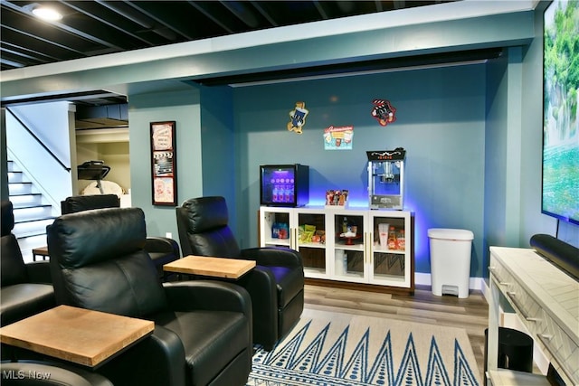 2304 Bianca Ln, Cortland, OH 44410 - game room with wood finished floors