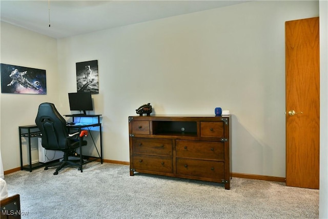 2304 Bianca Ln, Cortland, OH 44410 - carpeted office space with baseboards
