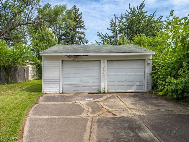 3814 Russell Ave, Parma, OH 44134 - view of detached garage