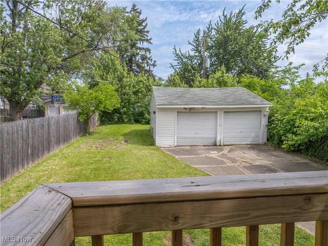 3814 Russell Ave, Parma, OH 44134 - view of detached garage