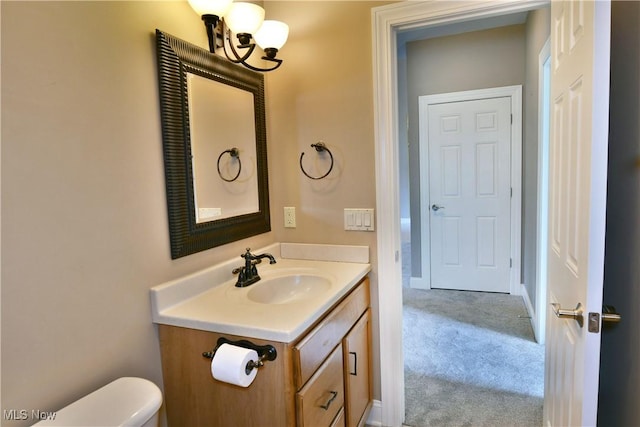 3455 Winners Cir, Canfield, OH 44406 - bathroom featuring vanity and toilet