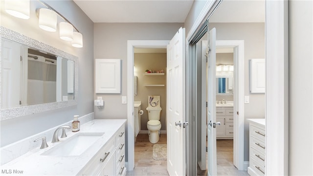 4314 Cheval Cir, Stow, OH 44224 - full bathroom with vanity and wood finished floors
