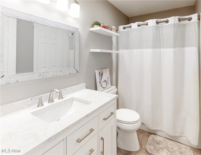4314 Cheval Cir, Stow, OH 44224 - bathroom with vanity and wood finished floors