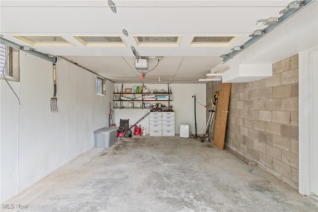 541 Broad St, Wadsworth, OH 44281 - garage featuring a garage door opener