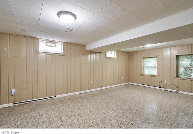 3371 Brecksville Rd, Richfield, OH 44286 - below grade area with wood walls