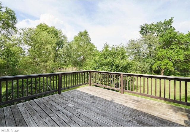 3371 Brecksville Rd, Richfield, OH 44286 - deck featuring a yard