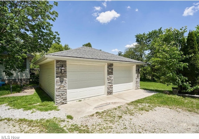 3371 Brecksville Rd, Richfield, OH 44286 - view of detached garage