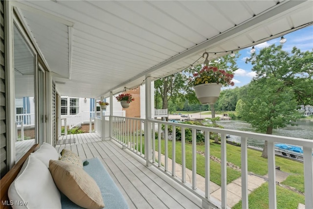 4324 Ormond Dr, New Franklin, OH 44319 - wooden terrace with a lawn