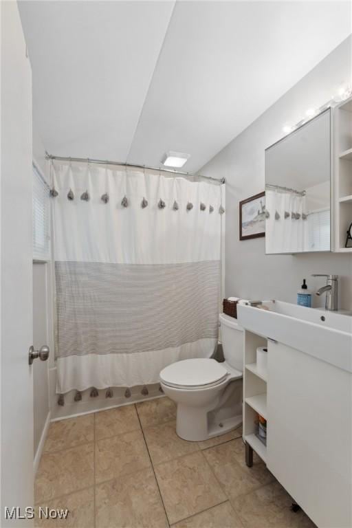4324 Ormond Dr, New Franklin, OH 44319 - bathroom with vanity and tile patterned floors