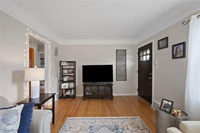 5910 Gerald Ave, Parma, OH 44129 - living area with wood finished floors