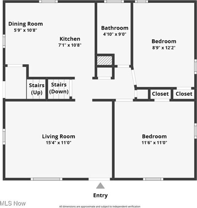 5910 Gerald Ave, Parma, OH 44129 - view of room layout