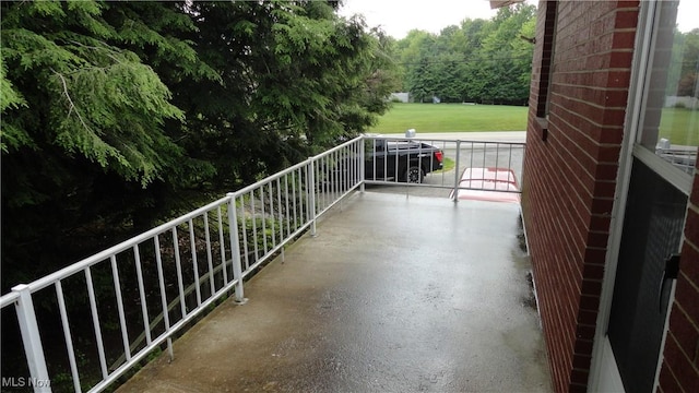 3981 Washington School Rd, New Cumberland, WV 26047 - view of balcony