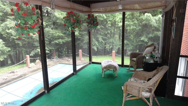 3981 Washington School Rd, New Cumberland, WV 26047 - view of sunroom
