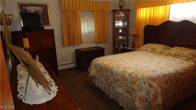 3981 Washington School Rd, New Cumberland, WV 26047 - bedroom with baseboard heating