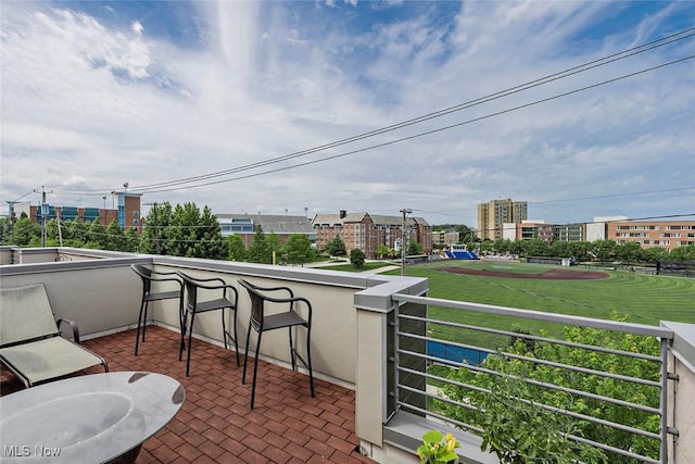 1569 E 118th St Unit B, Cleveland, OH 44106 - view of balcony
