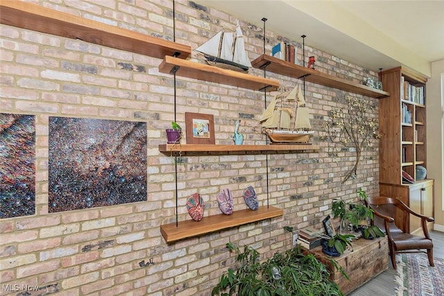 1569 E 118th St Unit B, Cleveland, OH 44106 - detailed view of wood finished floors and baseboards