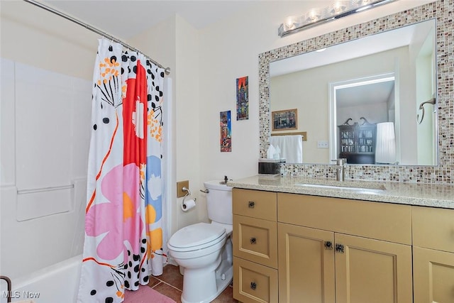 1569 E 118th St Unit B, Cleveland, OH 44106 - bathroom with vanity, tile patterned floors, and shower / bathtub combination with curtain