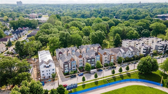 1569 E 118th St Unit B, Cleveland, OH 44106 - bird's eye view of a heavily wooded area
