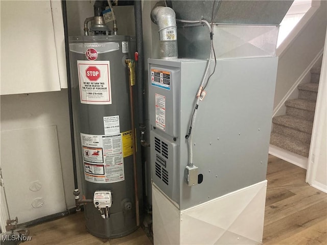 7611 Liberty Ave, Parma, OH 44129 - utilities featuring water heater and heating unit