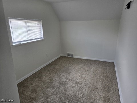 7611 Liberty Ave, Parma, OH 44129 - additional living space with carpet flooring and lofted ceiling