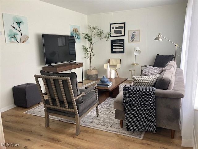 7611 Liberty Ave, Parma, OH 44129 - living area featuring wood finished floors