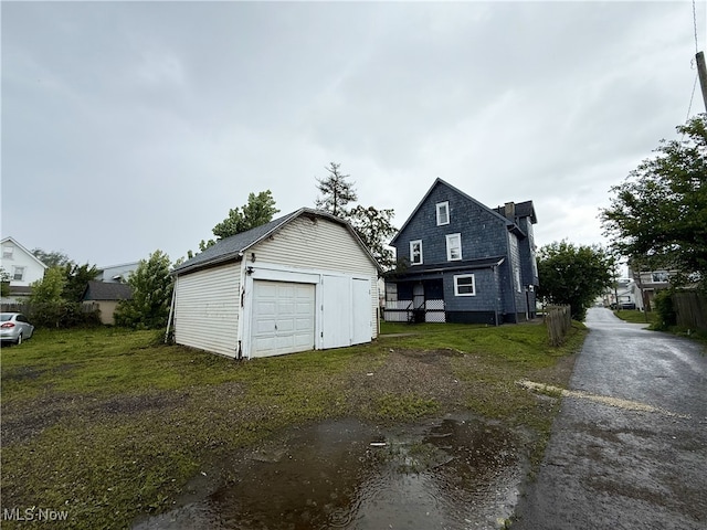 1017 Smith Ave SW, Canton, OH 44706 - view of detached garage