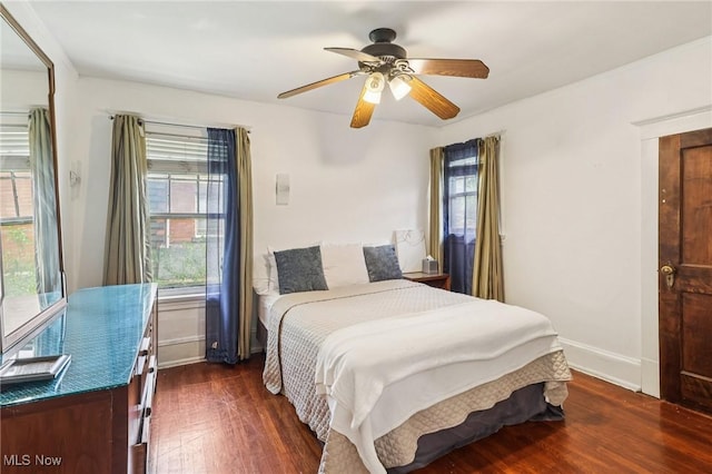 1575 E 108th St, Cleveland, OH 44106 - bedroom featuring wood finished floors and ceiling fan