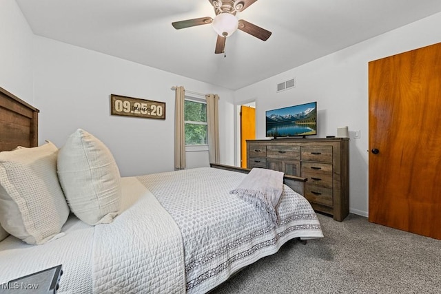 4000 Kenneth Rd, Stow, OH 44224 - bedroom featuring carpet flooring and a ceiling fan