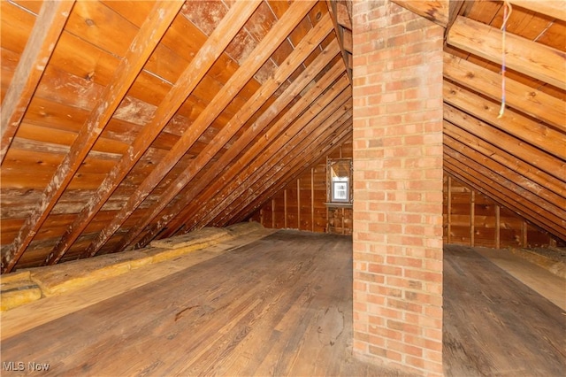 3526 Raymont Blvd, University Heights, OH 44118 - view of unfinished attic