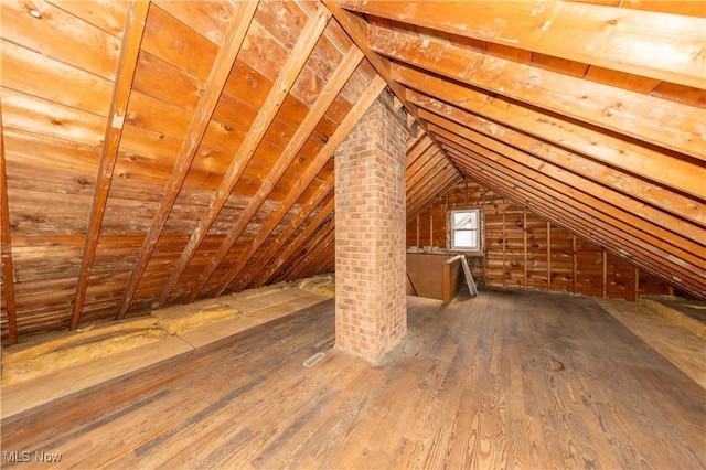 3526 Raymont Blvd, University Heights, OH 44118 - attic with an upstairs landing