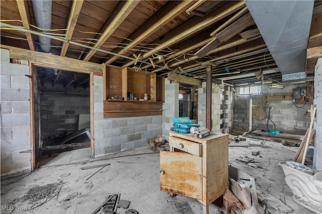 202 N State St, Rochester, OH 44090 - view of below grade area