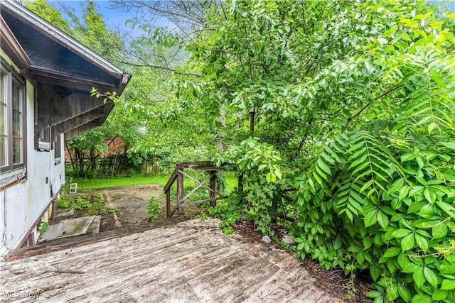 202 N State St, Rochester, OH 44090 - view of wooden deck