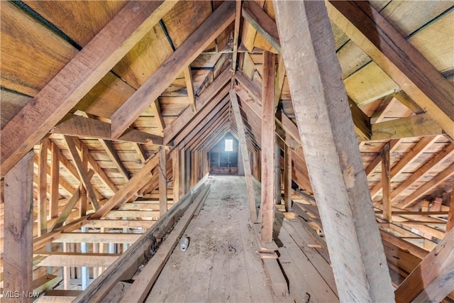 202 N State St, Rochester, OH 44090 - view of attic