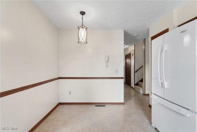 8471 Henry St, Navarre, OH 44662 - empty room with baseboards and stairway