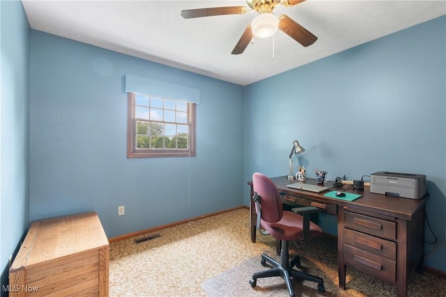 8471 Henry St, Navarre, OH 44662 - office with carpet flooring