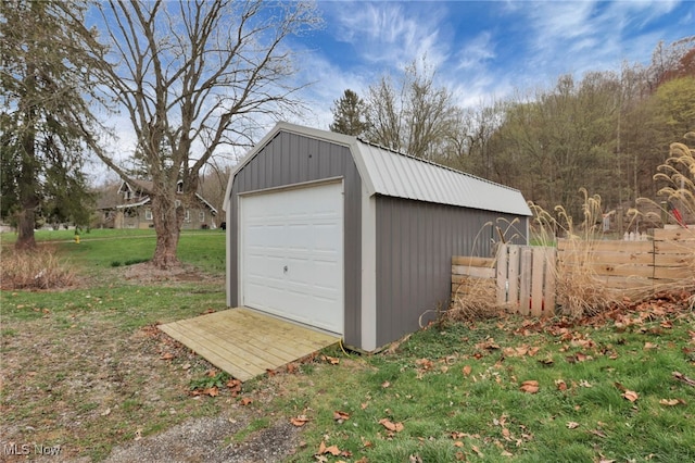 4495 Old River Rd, Philo, OH 43771 - view of garage