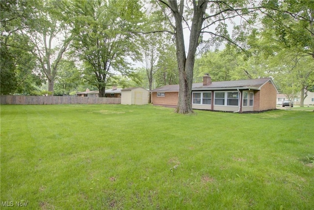 2764 Walter Rd, Westlake, OH 44145 - view of yard featuring a shed