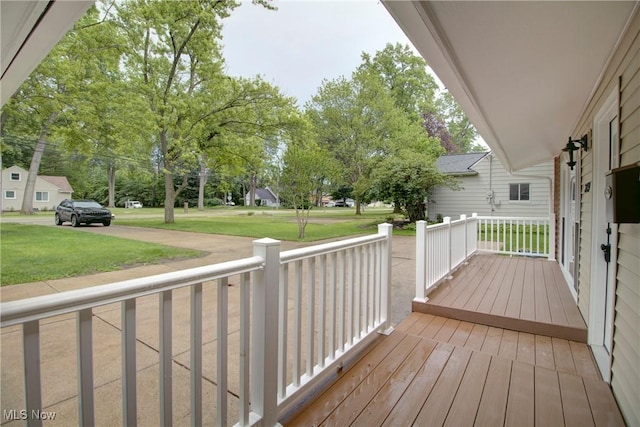 2764 Walter Rd, Westlake, OH 44145 - wooden porch with a yard