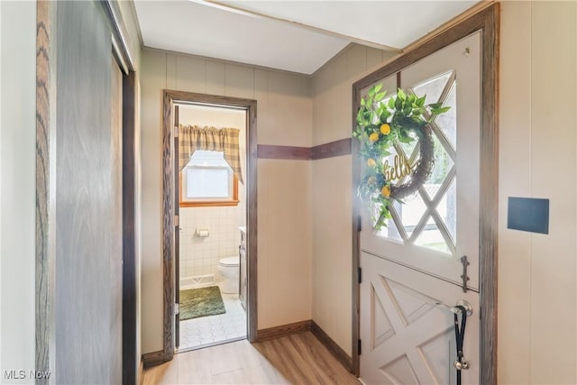 1455 Buckeye Cir, Salem, OH 44460 - doorway to outside with light wood-style flooring