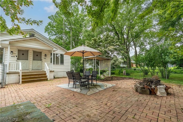7080 Wren Ave NW, North Canton, OH 44720 - view of patio